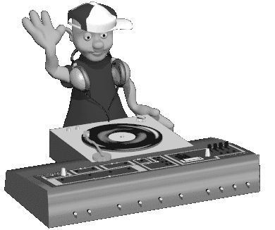 DJ biały